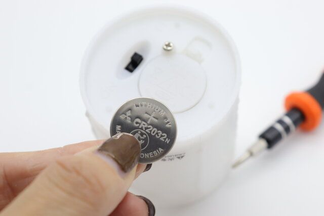 キャンドルライト 電池