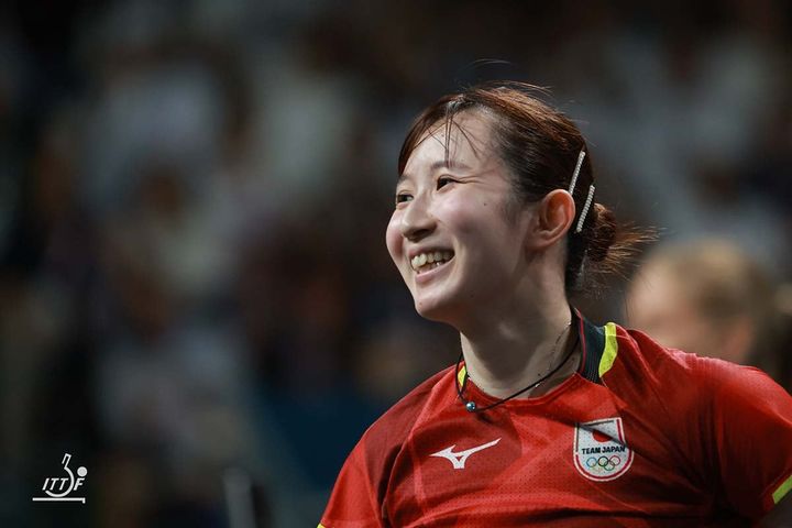 早田ひな（C）WTT