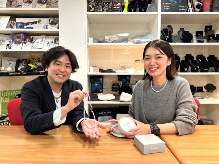 リエリィのパールネックレスの開発陣