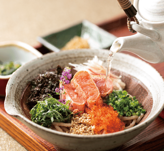 「炙りたらこのお出汁スパゲティ（出汁スープ付）」1089円