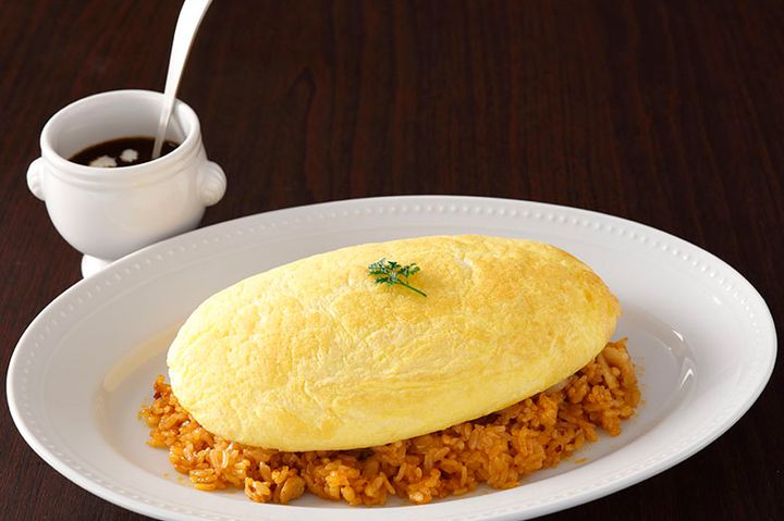 「スフレオムライス」1300円