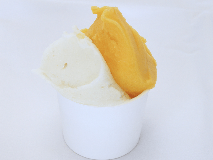 マンゴー＆パインのジェラート
