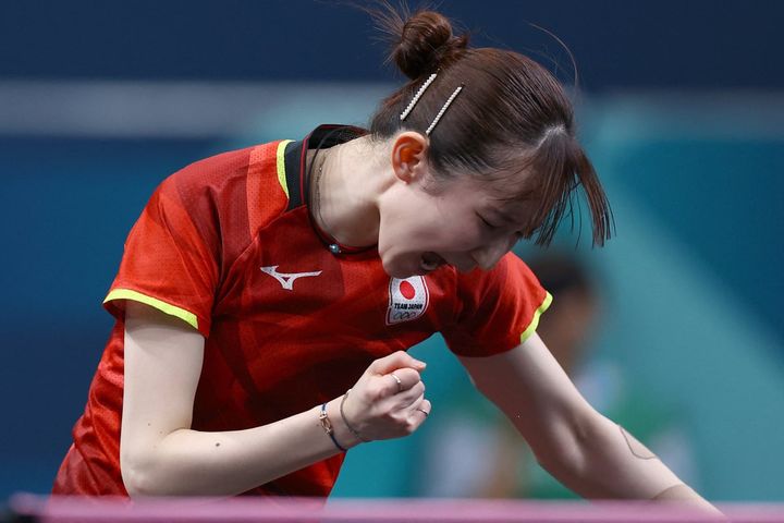 早田ひな（C）ロイター