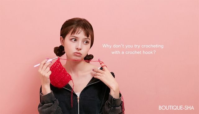 レシピBOOK 『韓国発信！かぎ針編みのガールズニットこもの』