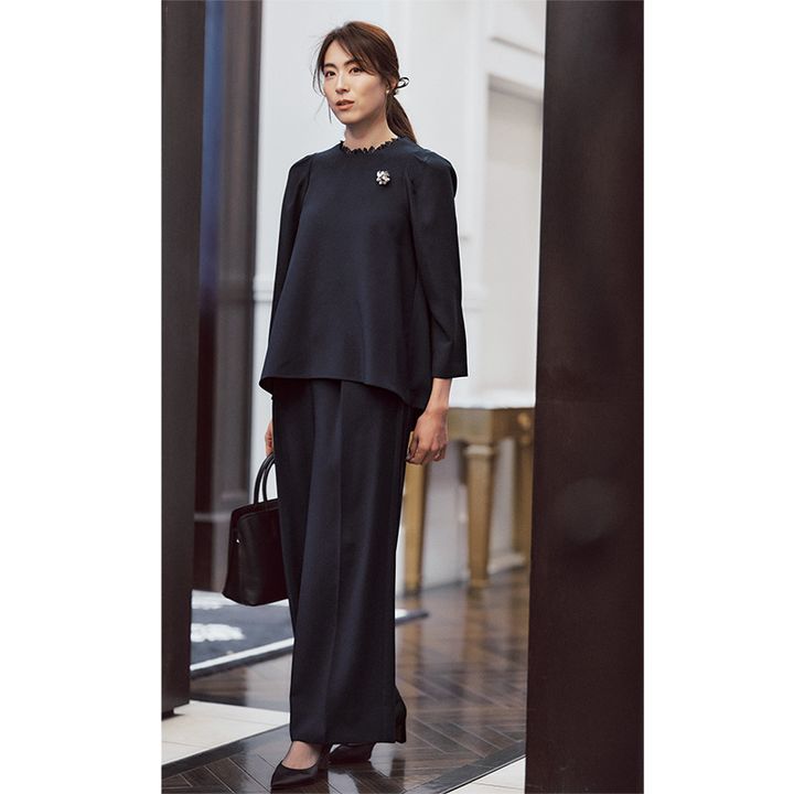 フォーマルなセットアップコーデ