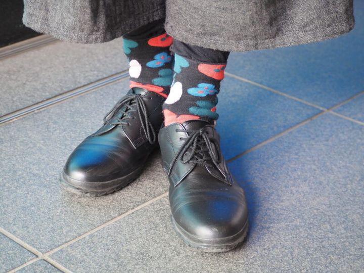 ソックス使いがおしゃれ