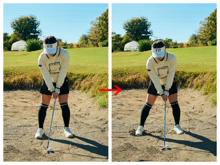 バンカーから「確実に1発で出る」方法とは？ポイントは“構え”と”振りぬき”