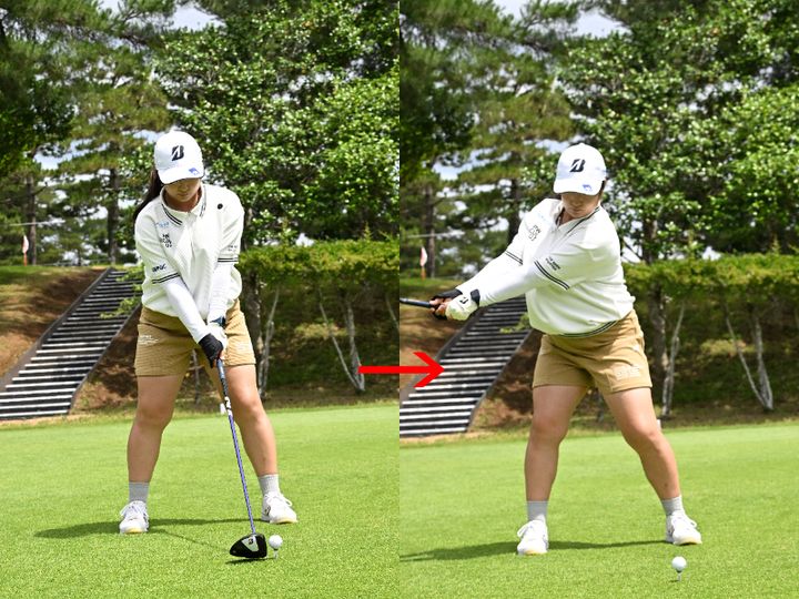 精度の高いドライバーショットを打つには？阿部未悠のスイングを解説！