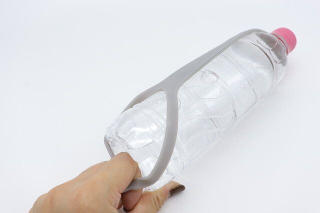 ボトルハンドルGY 装着