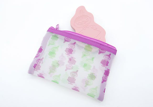 リトルミイ 頭皮マッサージブラシ＆メッシュポーチ