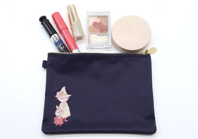 ムーミンポーチセット付録レビューコスメ収納