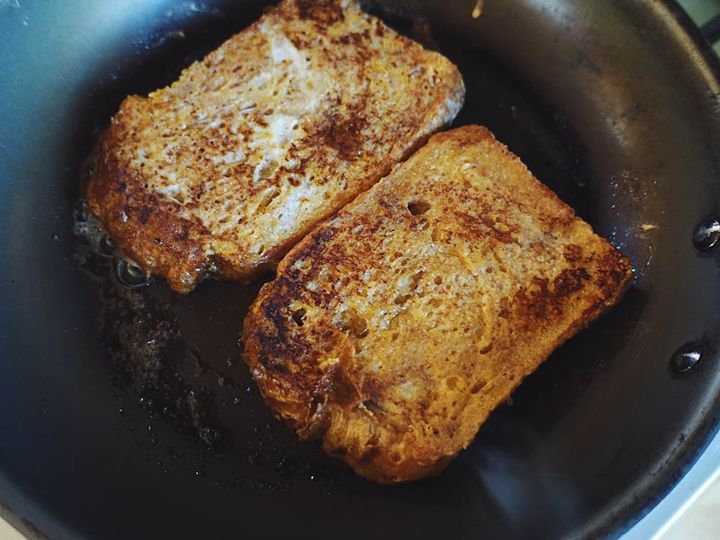 フレンチトーストの作り方