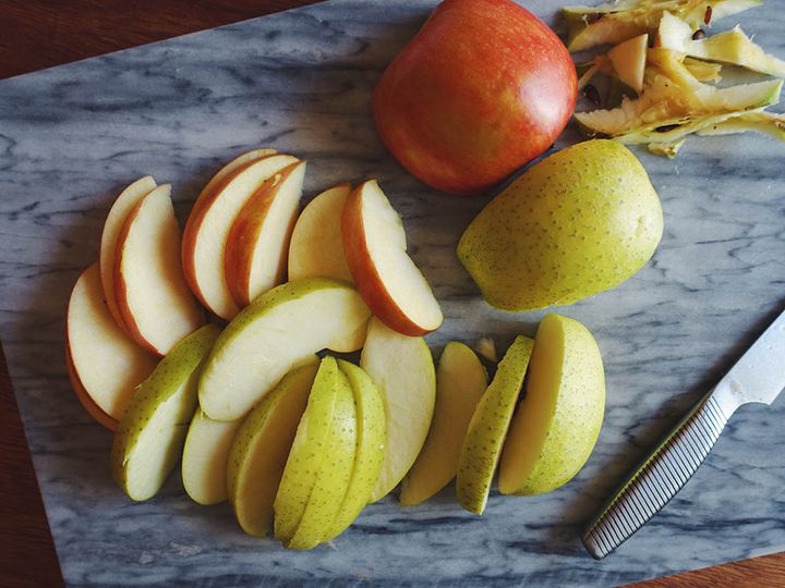 リンゴのソテーの作り方