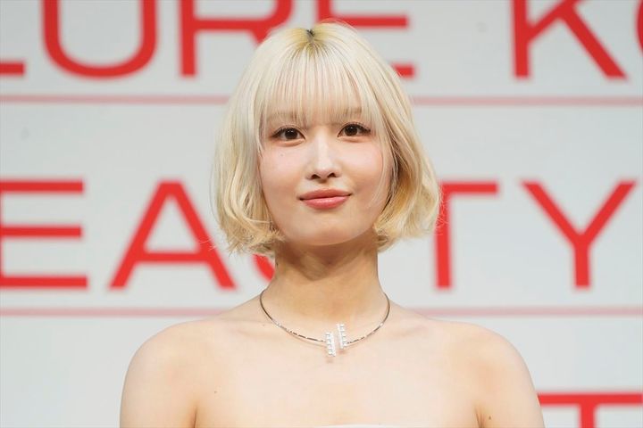 「TWICE」のモモさん（2024年10月撮影、時事通信フォト）