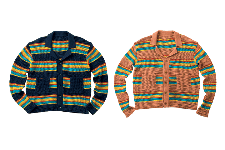 〈サスクワァッチファブリックス〉のカーディガン