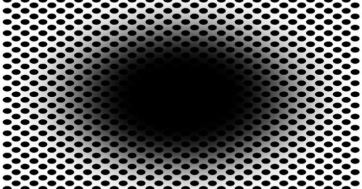 「拡大する穴」の錯視が起こる仕組みを最新研究が解明