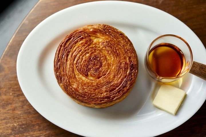 「プレーンクロワッサン バター＆メイプル」630円