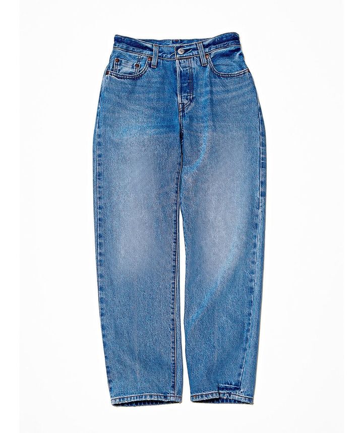 デニムパンツ着回し