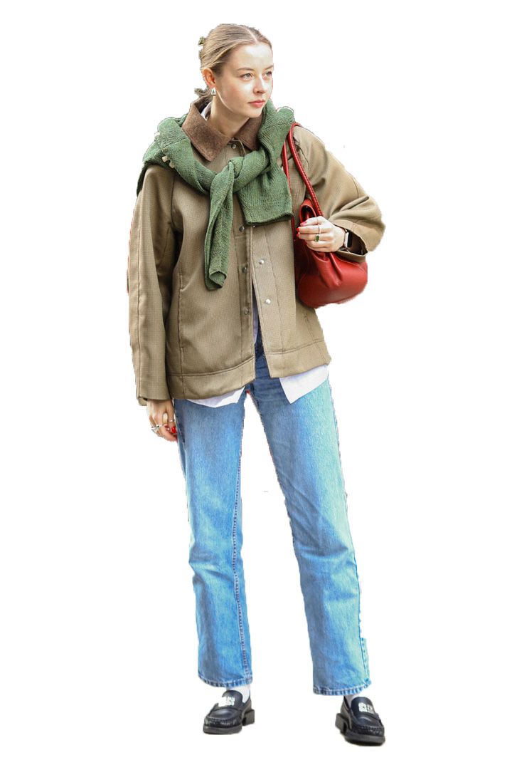 差し色にもなる！真っ赤なレザーバッグに注目のコーデ【本日のFUDGE GIRL-1月28日】