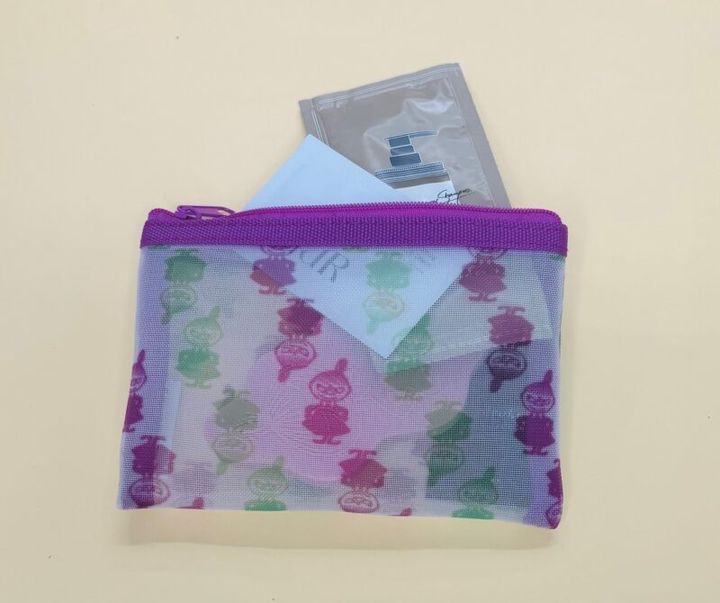 グロー3月号増刊の付録 リトルミイのメッシュポーチ