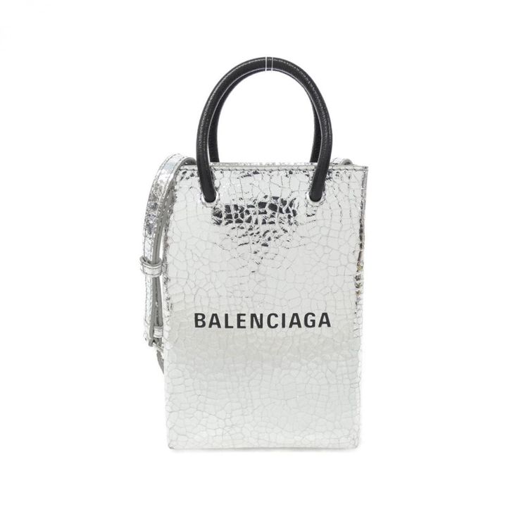 バレンシアガのショッピングフォンホルダー