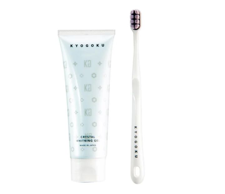 歯のセルフホワイトニング KYOGOKU クリスタル ホワイトニングジェル&ホワイトニング専用歯ブラシ 2