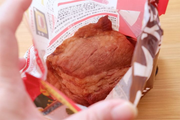 「焼豚はレンジで」で調理した豚肉
