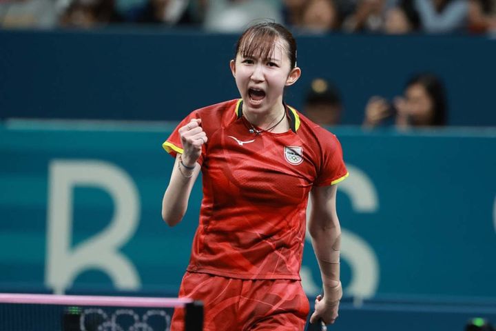 早田ひな（C）WTT