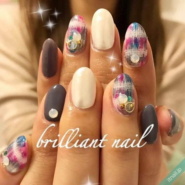 brilliant nailが投稿したネイルデザイン [photoid:I0018008] via Itnail Design (746179)