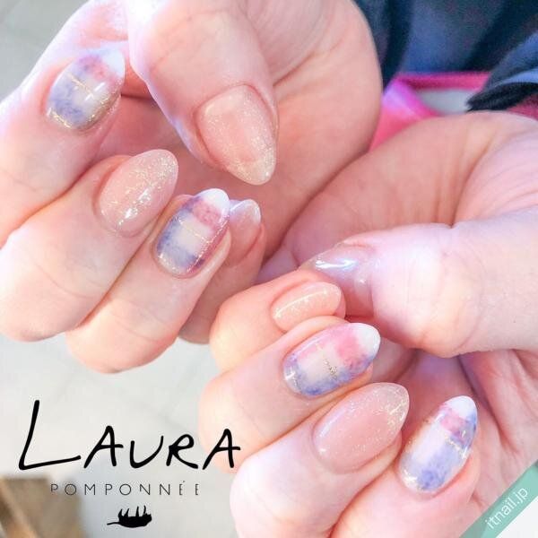 LAURA POMPONNEEが投稿したネイルデザイン [photoid:I0078639] via Itnail Design (746177)