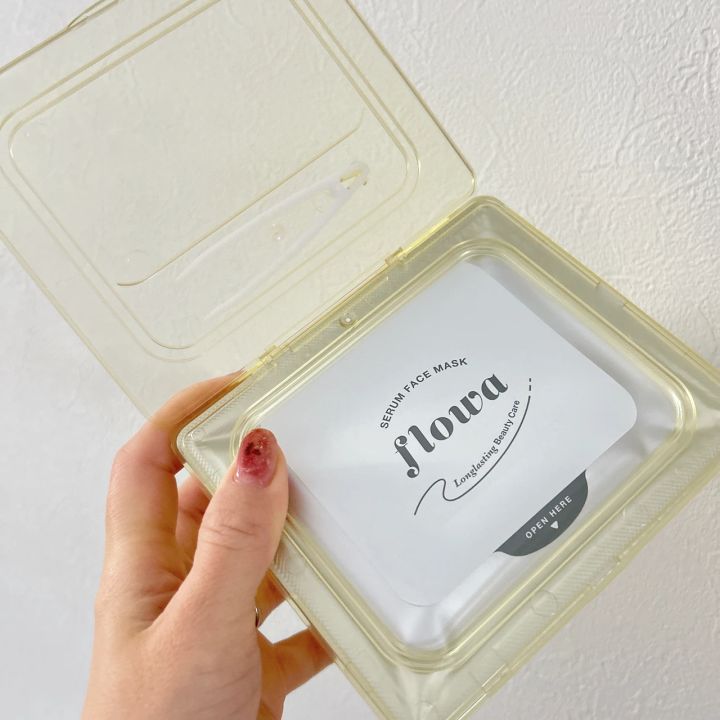 FLOWA（フローワ）美容液フェイスマスク グルタチオン&ビタミンC