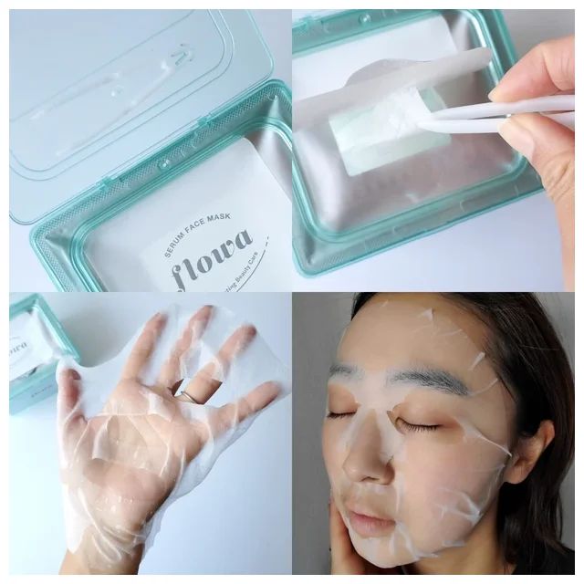  フローワ 美容液フェイスマスク CICA&セラミド