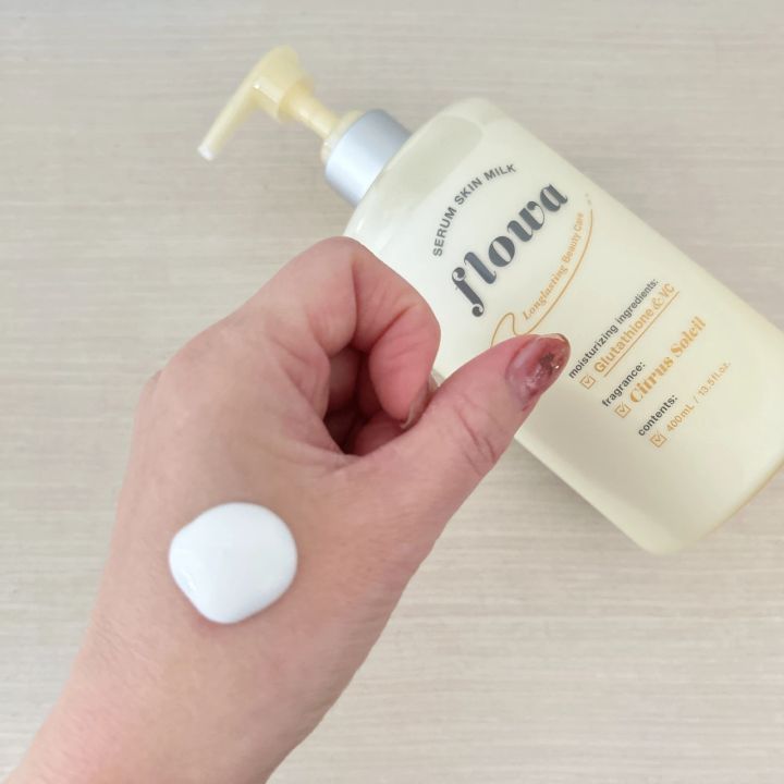 FLOWA（フローワ）スキンケアボディミルク グルタチオン&ビタミンC