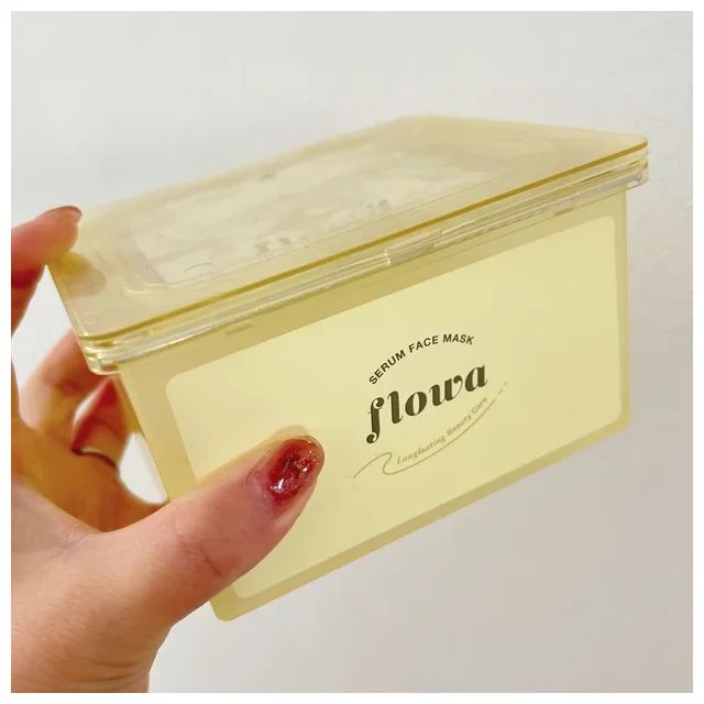 フローワ 美容液フェイスマスク グルタチオン&ビタミンC