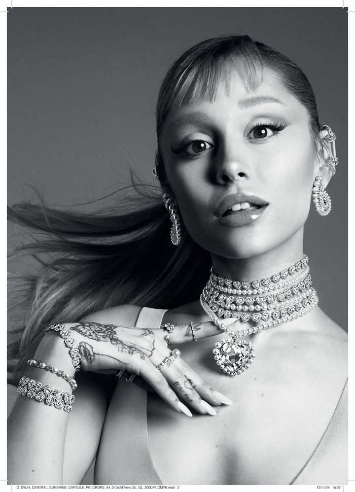 お値下げ♡スワロフスキーアリアナグランデ パールクリスタルピアス