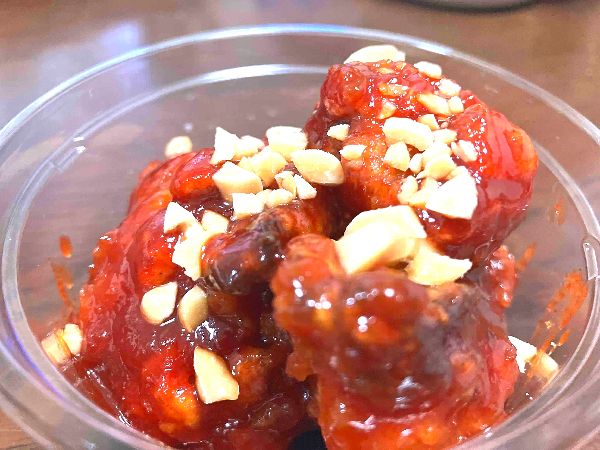 「なな」のヤンニョムチキン