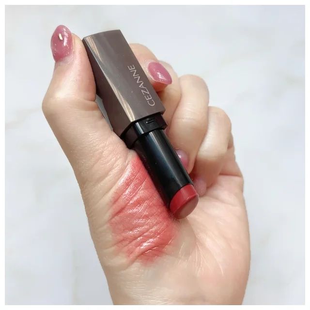 セザンヌ リップカラーシールド 08 チェリーレッドの口コミ＆レビュー