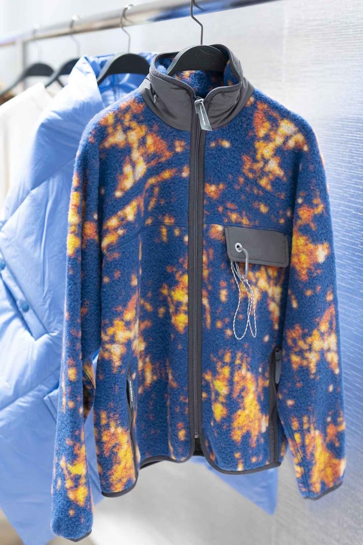 画像: 【and wander × ZARA】「ウール混フリースジャケット」￥35,990（税込）