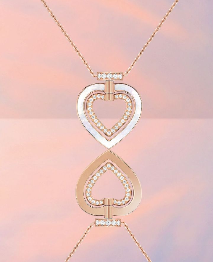 「プリティ ウーマン イプノティック」ネックレス（PG×ダイヤモンド×マザーオブパール）￥1,188,000