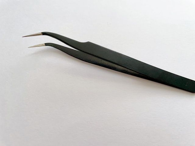 ダイソー ピンセット（カーブ）