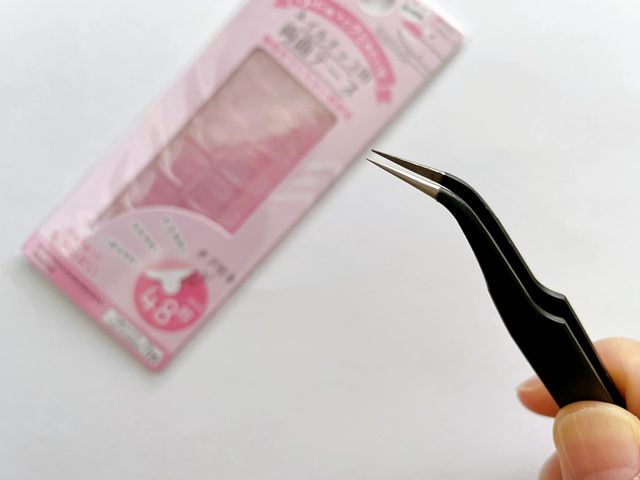 ダイソー ピンセット（カーブ）