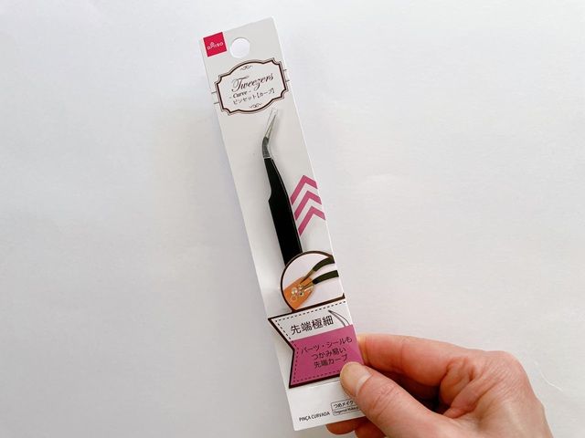 100均のピンセットはネイルに最適！セルフネイル初心者は先端極細の