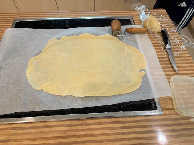 シュトゥルーデルの生地