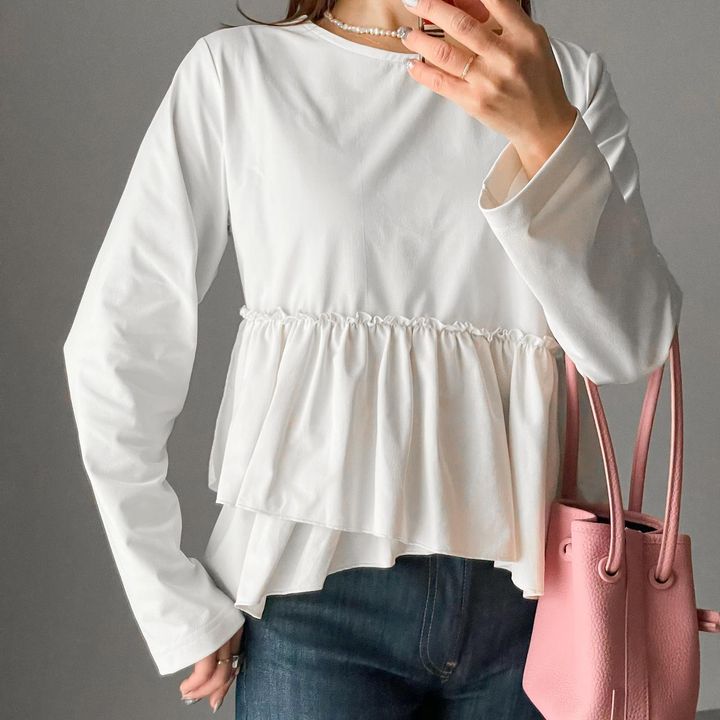 画像: 着用してみると……