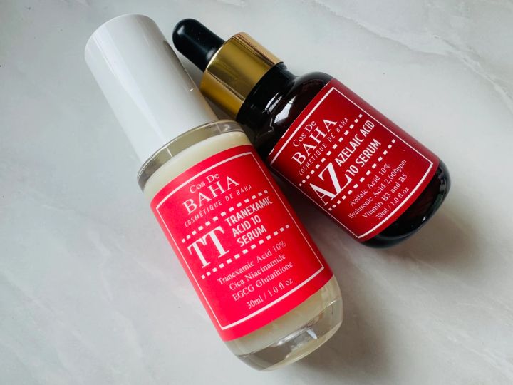 コスデバハ トラネキサム酸10％セラム、アゼライン酸10％セラム