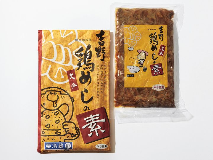 吉野食品の 吉野鶏めしの素（米3合用）