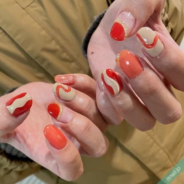 MILKが投稿したネイルデザイン [photoid:I0129813] via Itnail Design (746104)