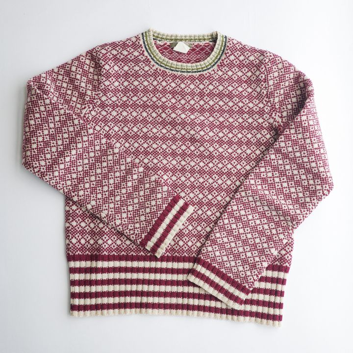 今年のニット…どう着る？カラーは赤、“重ねる”のが編集部の気分です【ちょっとひと息。コラムの時間ですよ！ from FUDGE.jp編集部 vol.36】