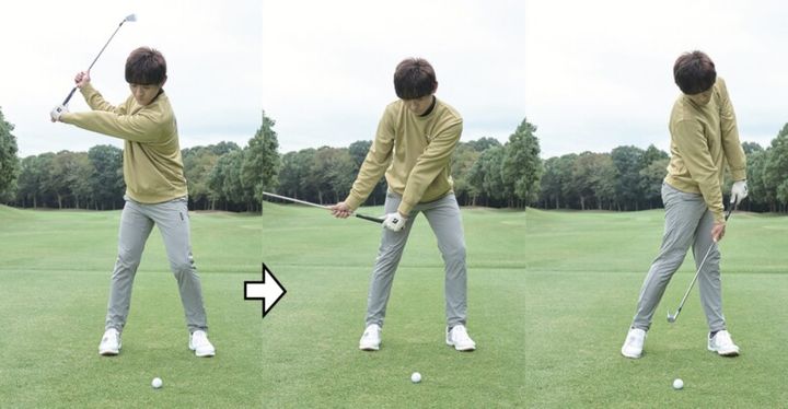 上級者の証！“手元が低いインパクト”の作り方を解説！「ダフリそうが正解」