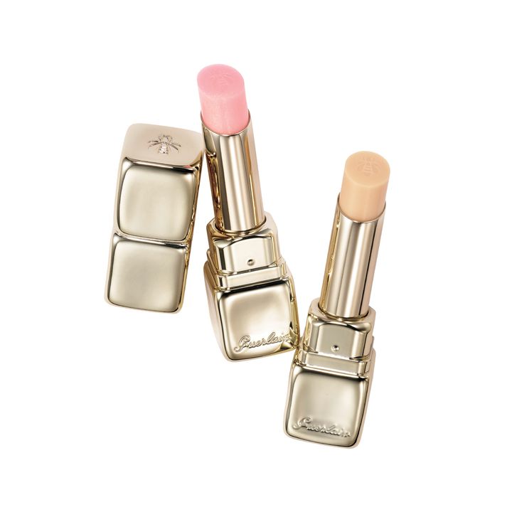 ゲラン 左：キスキス ビー グロウ パーリー 358、右：キスキス ビー リフト プライマー